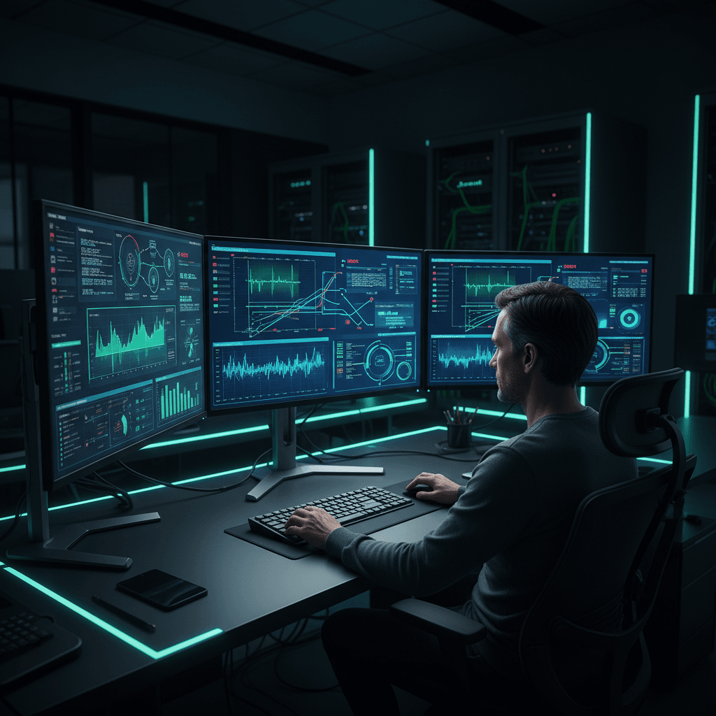 Cybersecurity monitoring dashboard